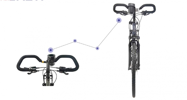 ghi đông xe đạp touring Giant TROOPER 5500 2023