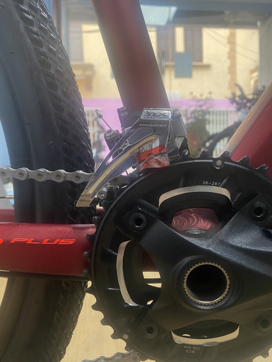 Bộ truyền động SHIMANO trước 2 đĩa