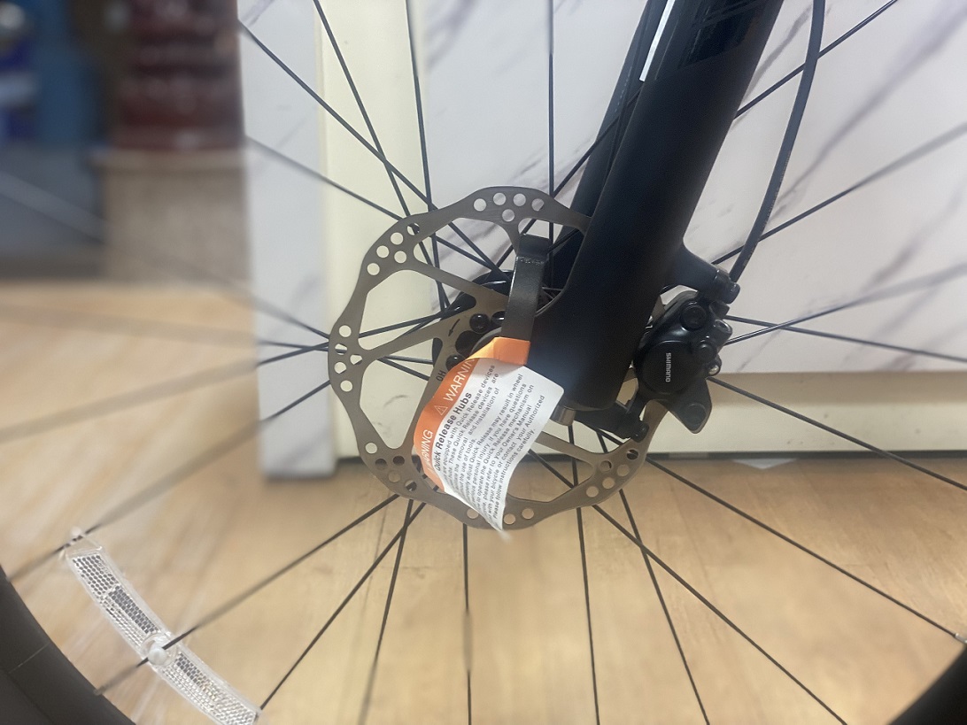 phanh đĩa dầu SHIMANO trước an toàn