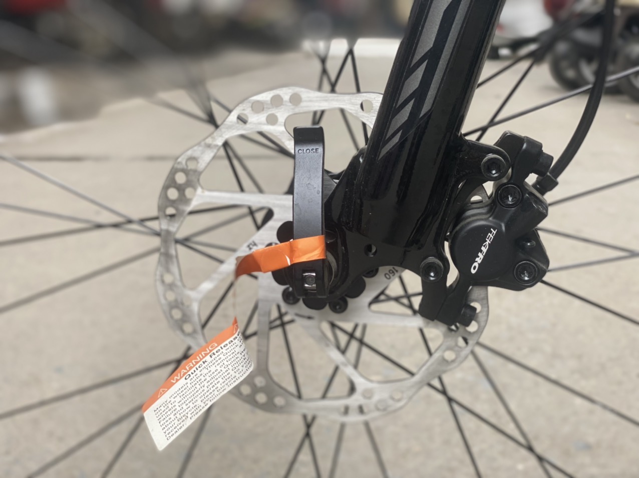 Phanh đĩa trước Tektro