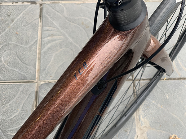  khung xe đạp đua Giant TCR ADVANCED 2 DISC PRO COMPACT 2022 bằng Carbon cực nhẹ