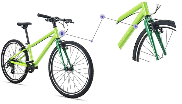 khung xe đạp địa hình Giant FASTROAD 24 JR 2 2023