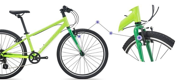 phanh vành xe đạp địa hình Giant FASTROAD 24 JR 2 2023