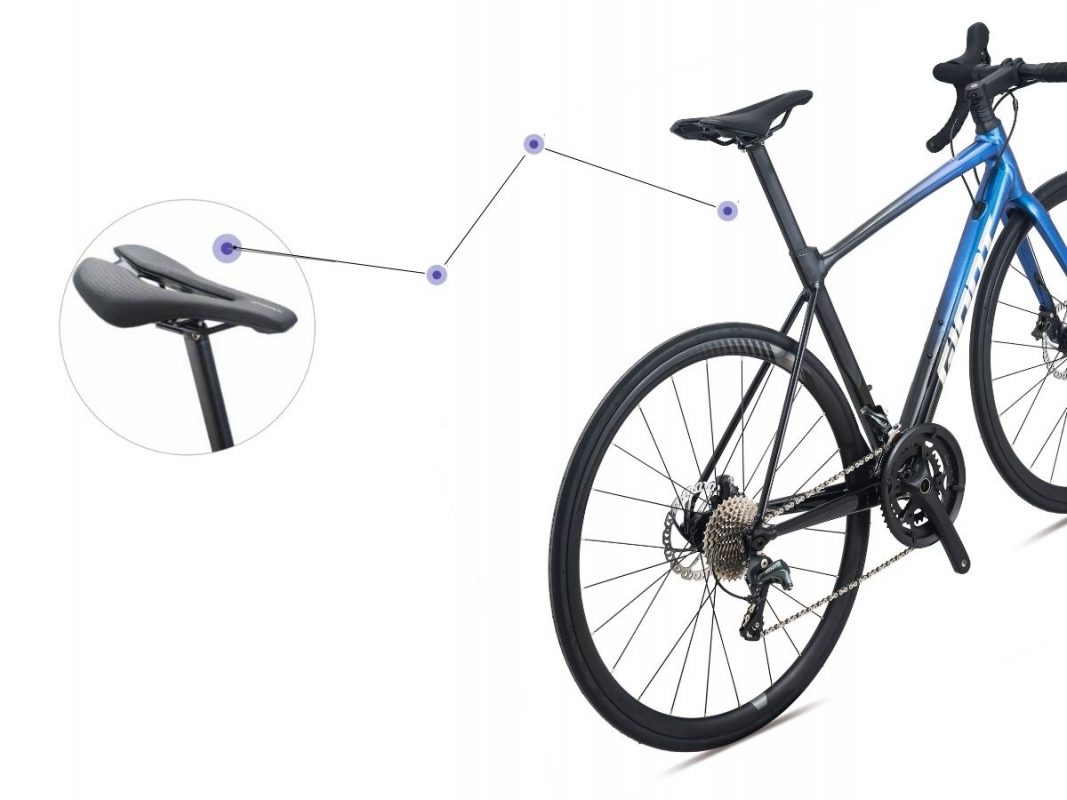 yên xe đạp đua Giant TCR SLR 2 D 2022
