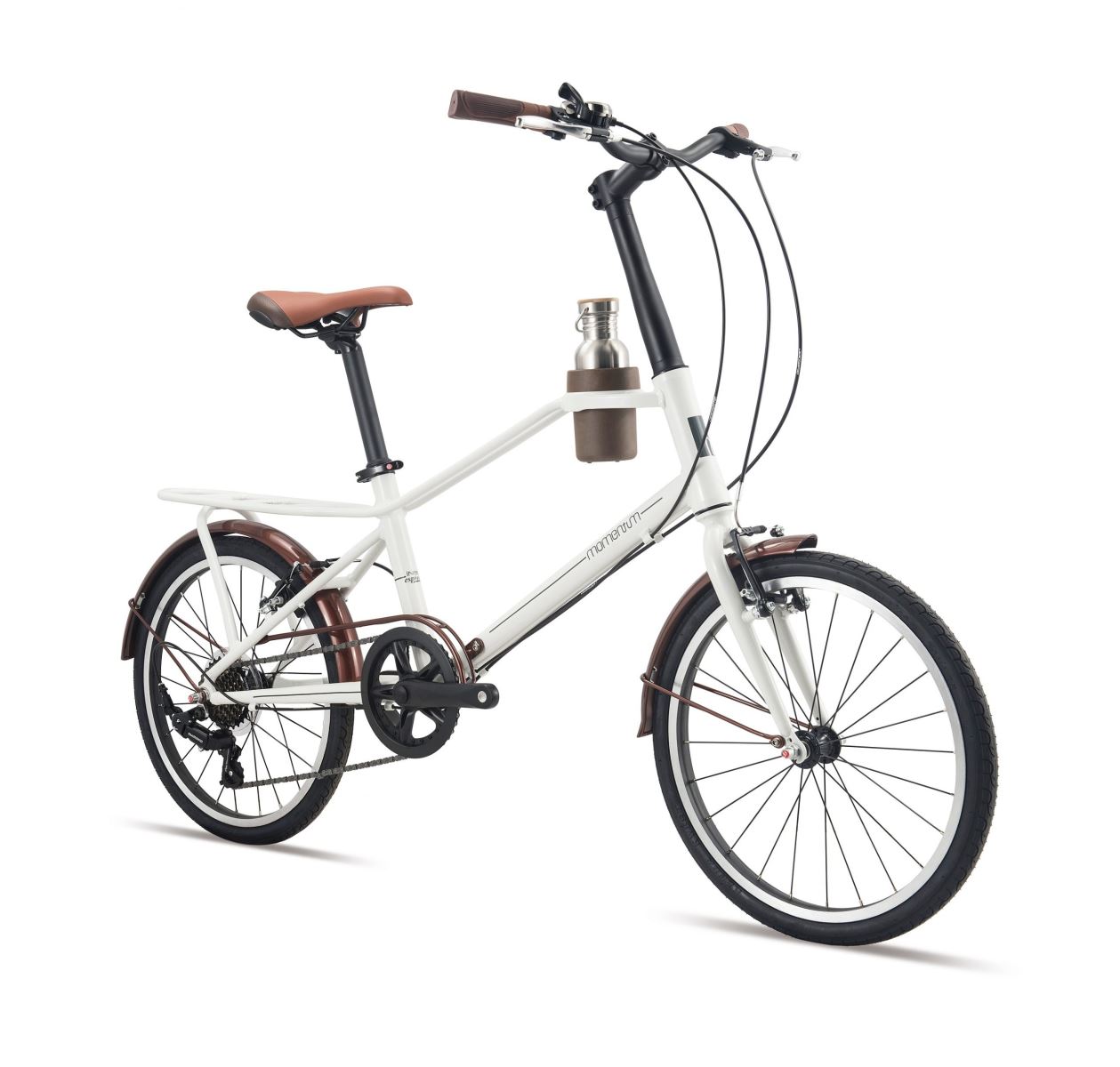 tay lái xe đạp nữ Momentum INEED MOCHA LTD 2023