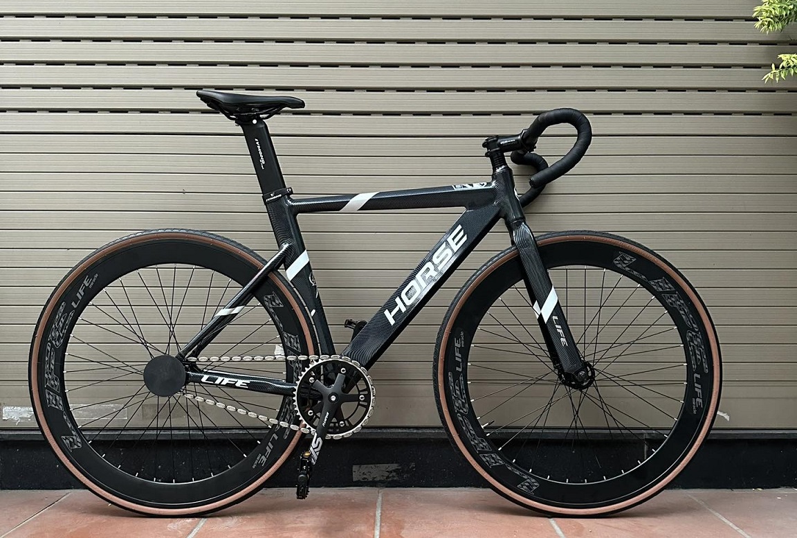 Xe đạp Fixed Gear Life Horse Đen 