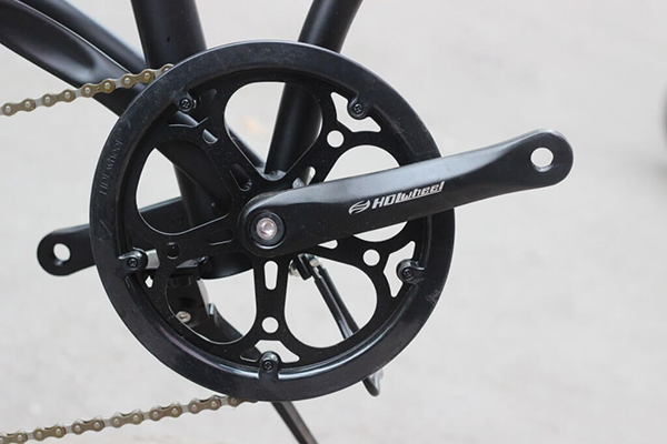 đùi đĩa xe đạp gấp Hachiko HA-01