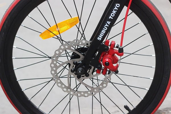 phanh đĩa xe đạp gấp Hachiko HA-01