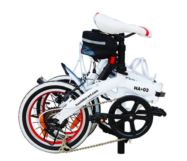 gấp gọn xe đạp gấp Hachiko HA-03