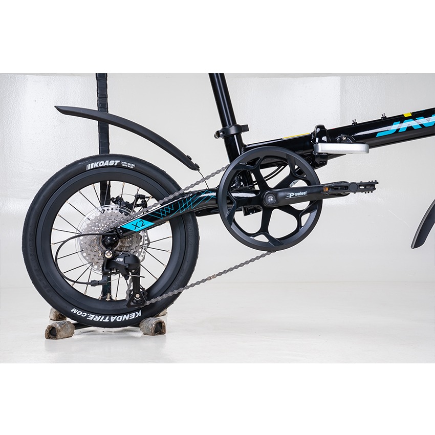 bộ truyền động xe đạp gấp JAVA X2 16