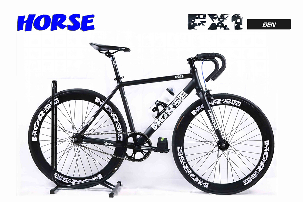 xe đạp Fixed Gear Life Horse FX1 đen