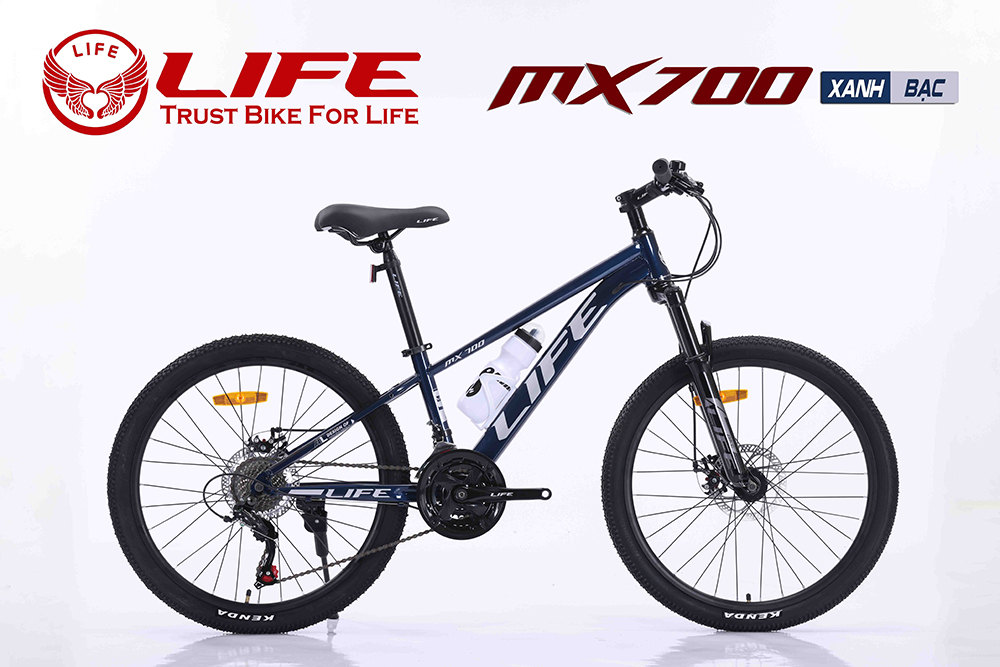 xe đạp địa hình thể thao Life MX700 xanh dương
