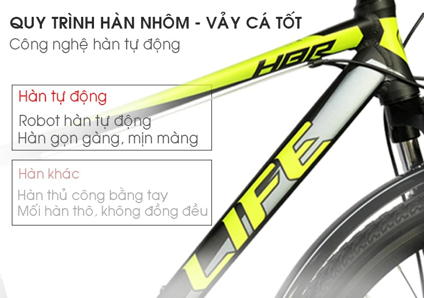 xe đạp touring Life HBR66