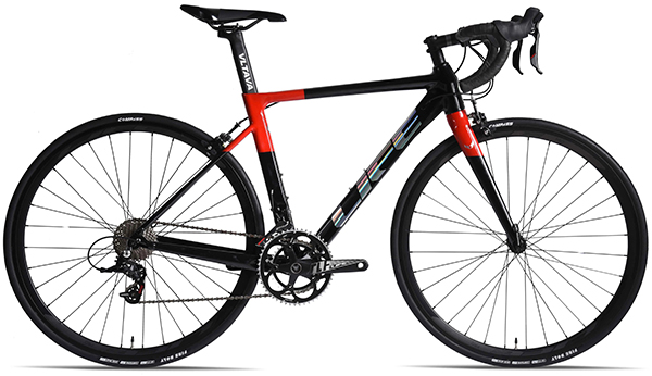 xe đạp đua Life Light đen đỏ