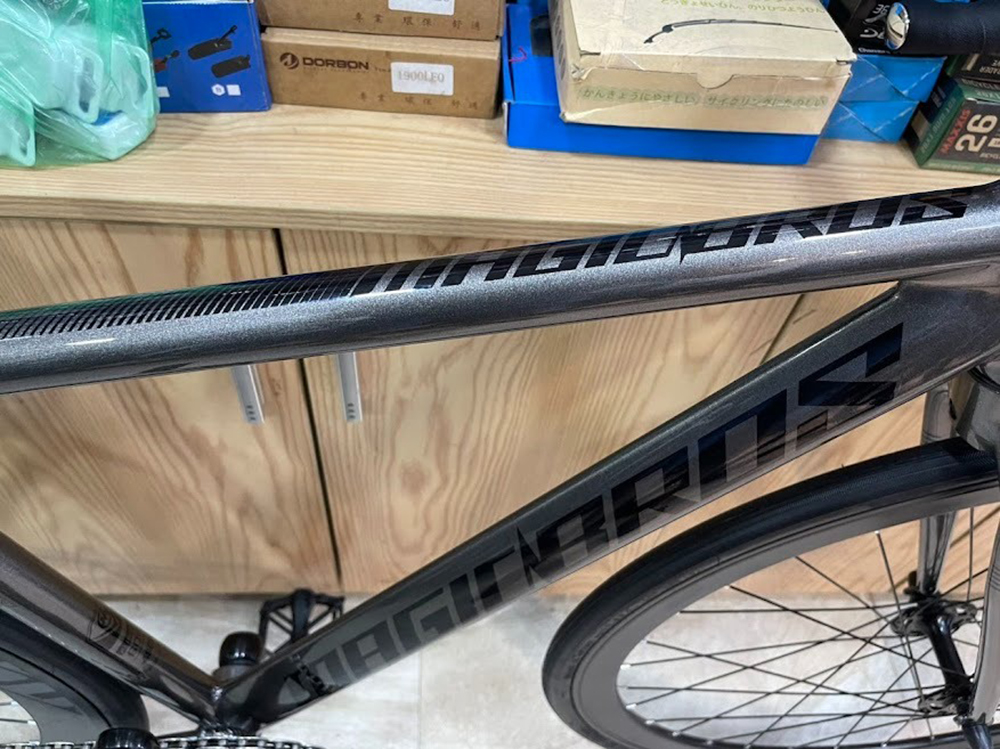 khung xe đạp Fixed Gear MAGICBROS CX6 xám