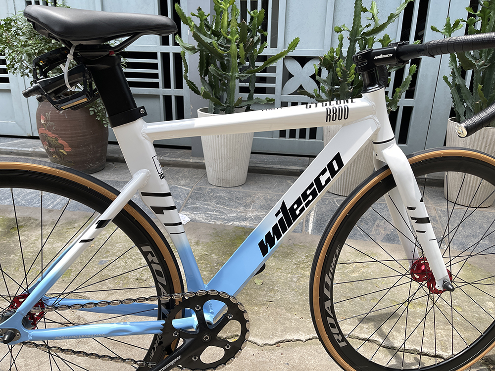 khung xe đạp Fixed Gear MILESCO R800