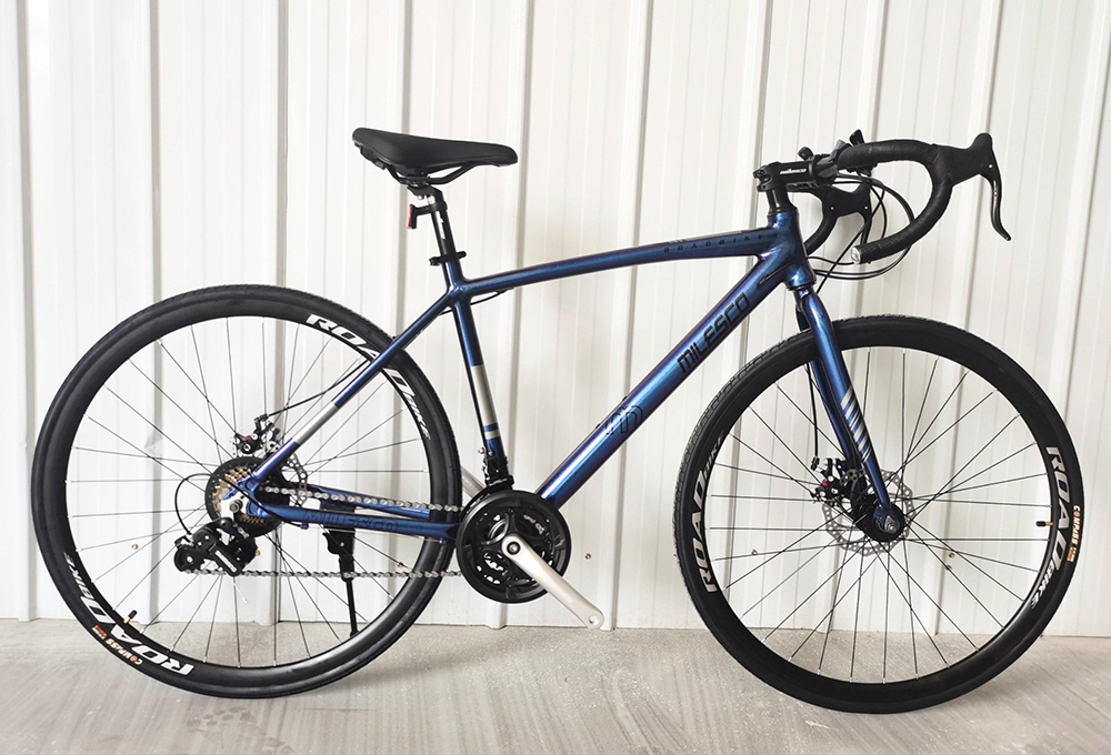 xe đạp đua MILESCO ML-760 xanh dương