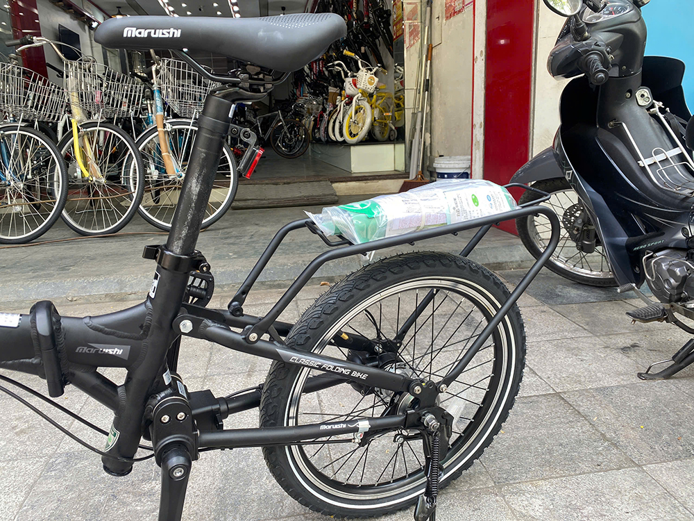 bánh xe đạp gấp Maruishi 033TD