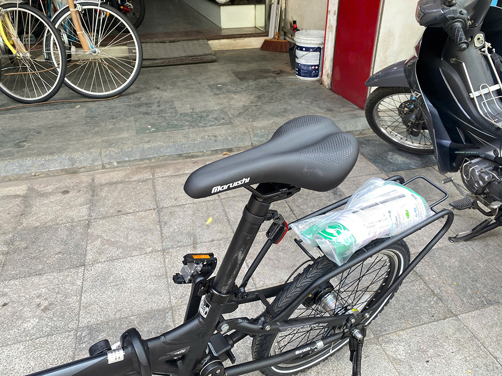 cọc yên xe đạp gấp Maruishi 033TD