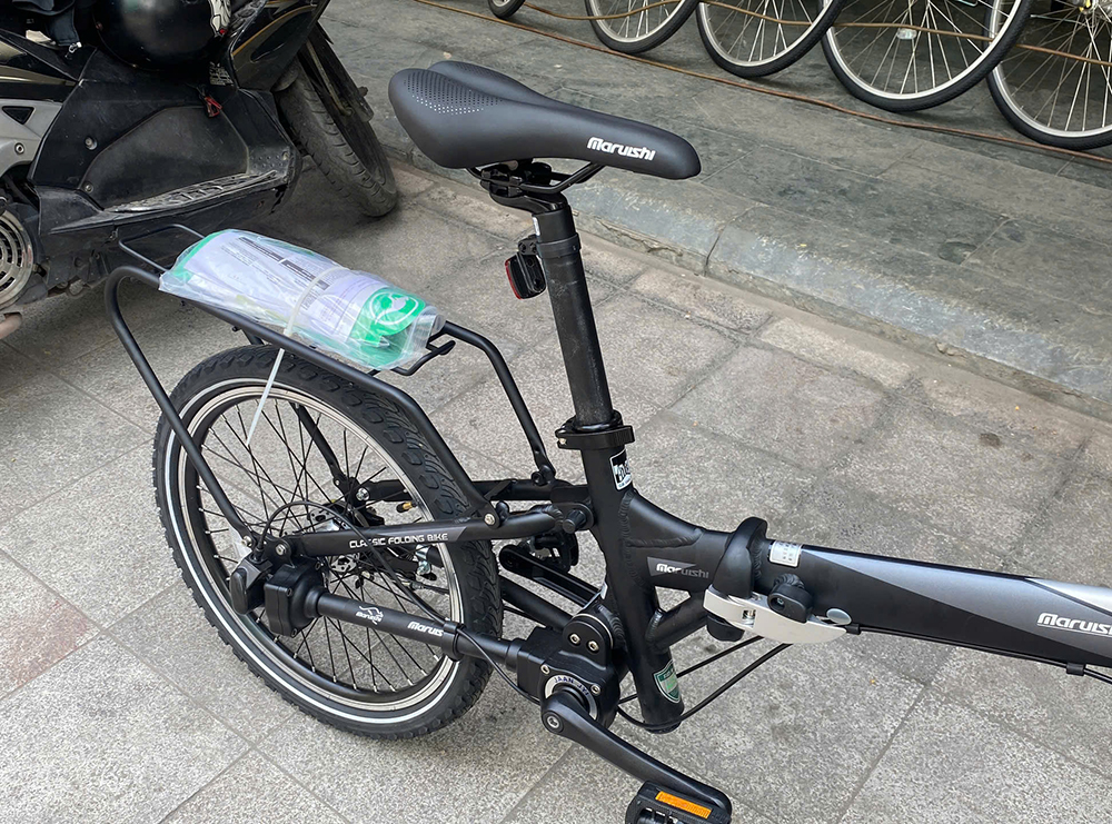 yên xe đạp gấp Maruishi 033TD