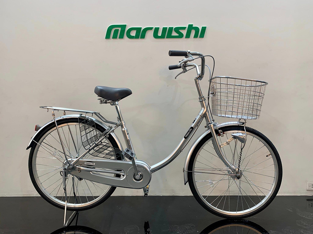 xe đạp nữ Maruishi CAT 2412 xám
