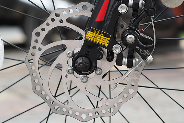 phanh đĩa cơ xe đạp gấp Promaster F16