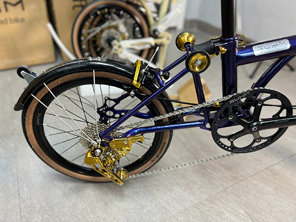 bộ truyền động xe đạp gấp RUHM