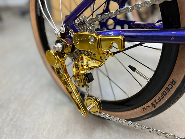 líp xe đạp gấp RUHM