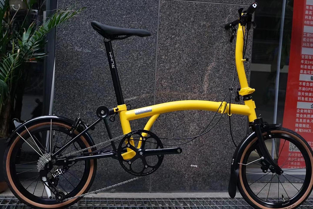 xe đạp gấp RUHM C7 Plus 2