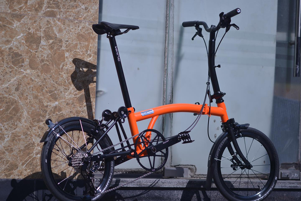 xe đạp gấp RUHM D7 Plus 4