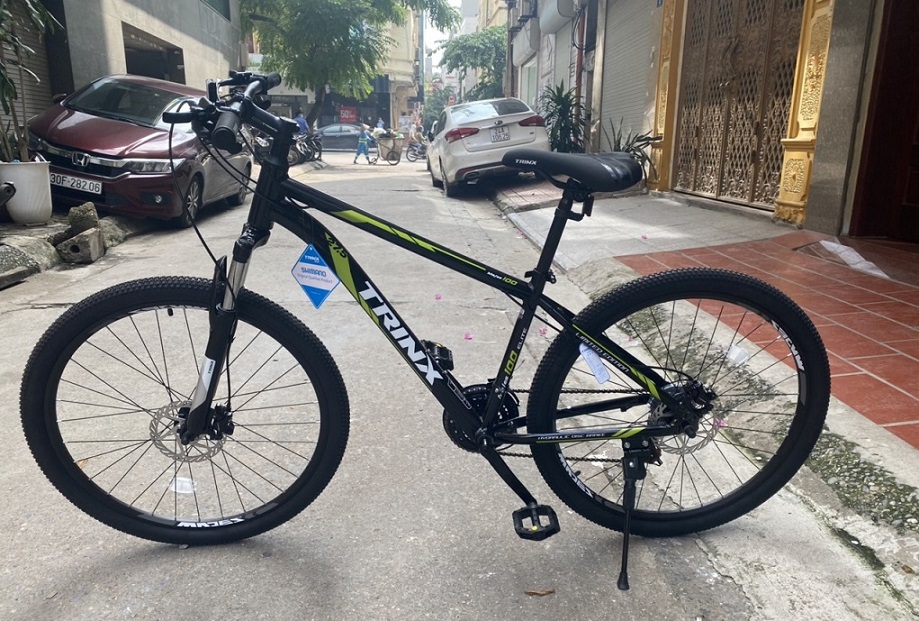 xe đạp địa hình Trinx M100 Xanh lá
