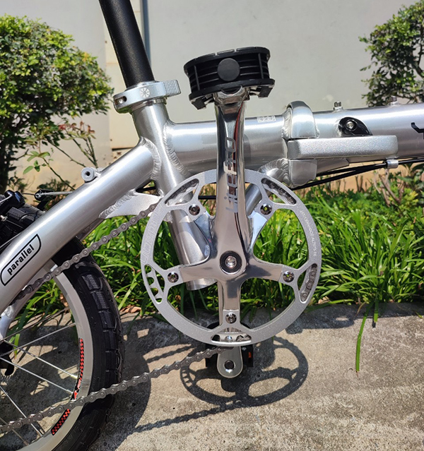 đùi đĩa xe đạp gấp YNHON