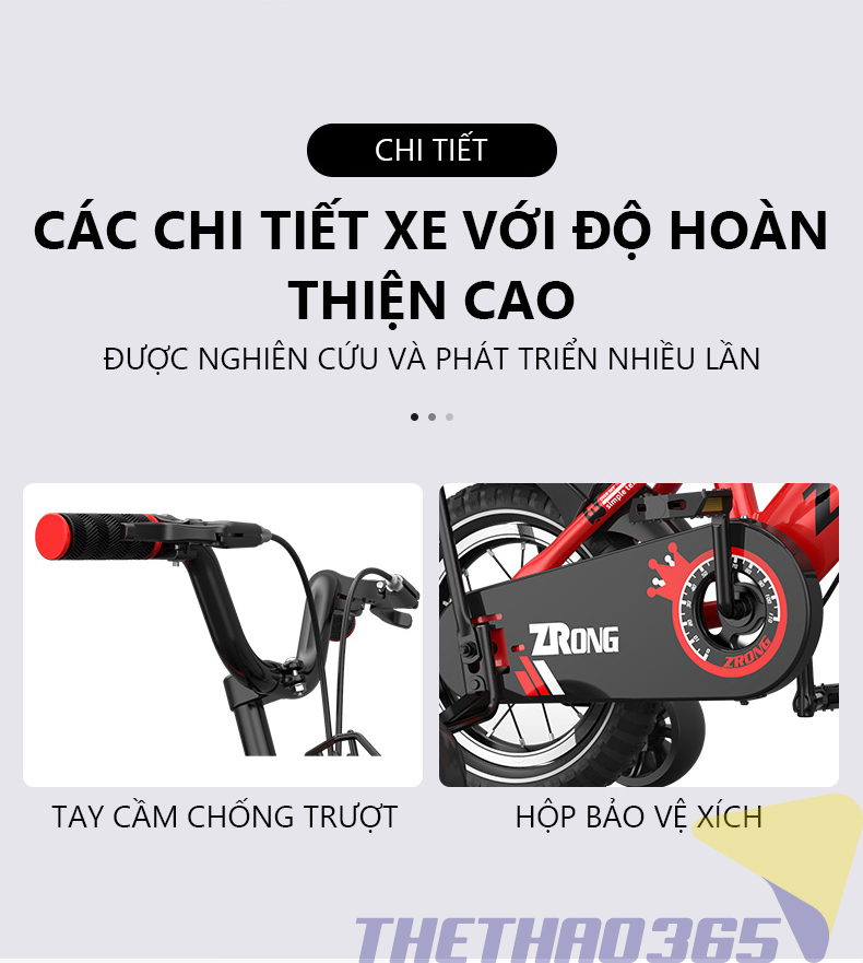 Tay lái xe đạp trẻ em