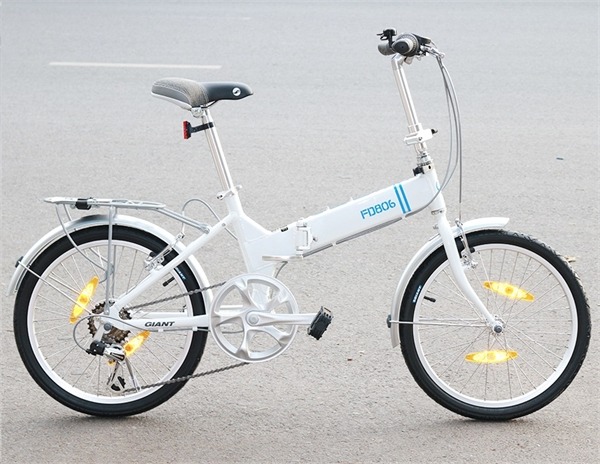 Xe đạp gấp FD 806 Trắng