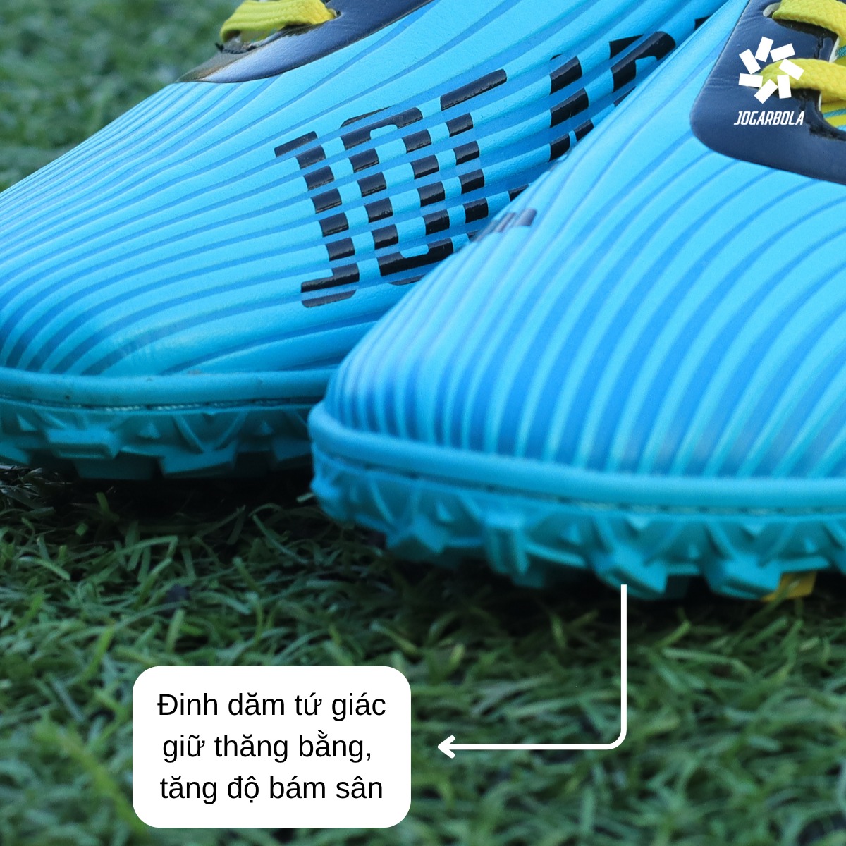 Đế TF (Turf) – Bám sân tối đa, kiểm soát chuyển động an toàn 