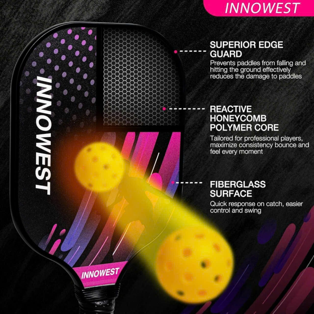Công nghệ được sử dụng trong vợt Pickleball phái nữ