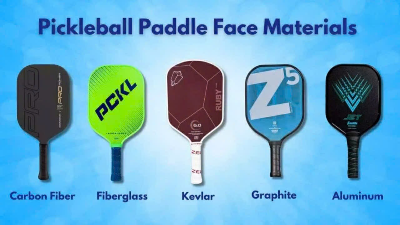 chất liệu của mặt vợt pickleball