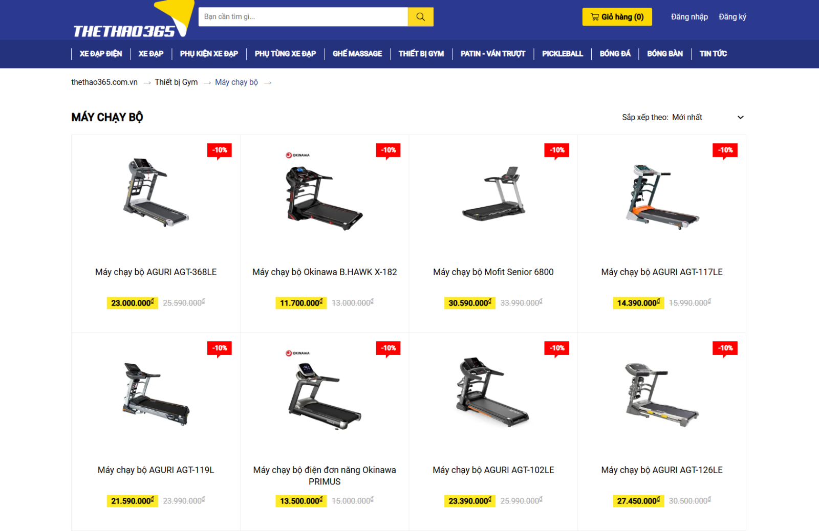 Đa dạng mẫu mã, giá cả cạnh tranh