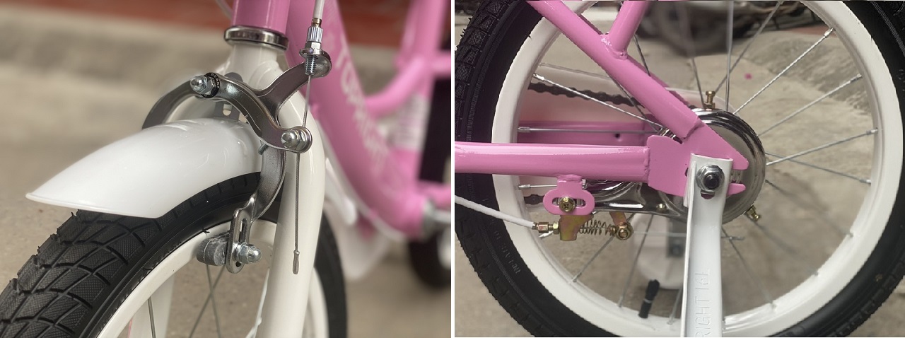 Phanh, bánh và phụ kiện đi kèm