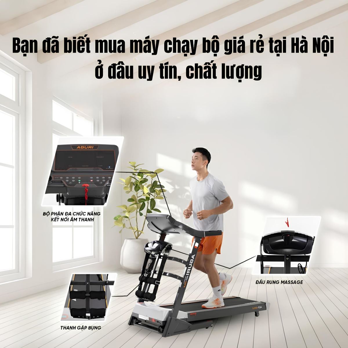 Bạn đã biết mua máy chạy bộ giá rẻ tại Hà Nội ở đâu uy tín, chất lượng