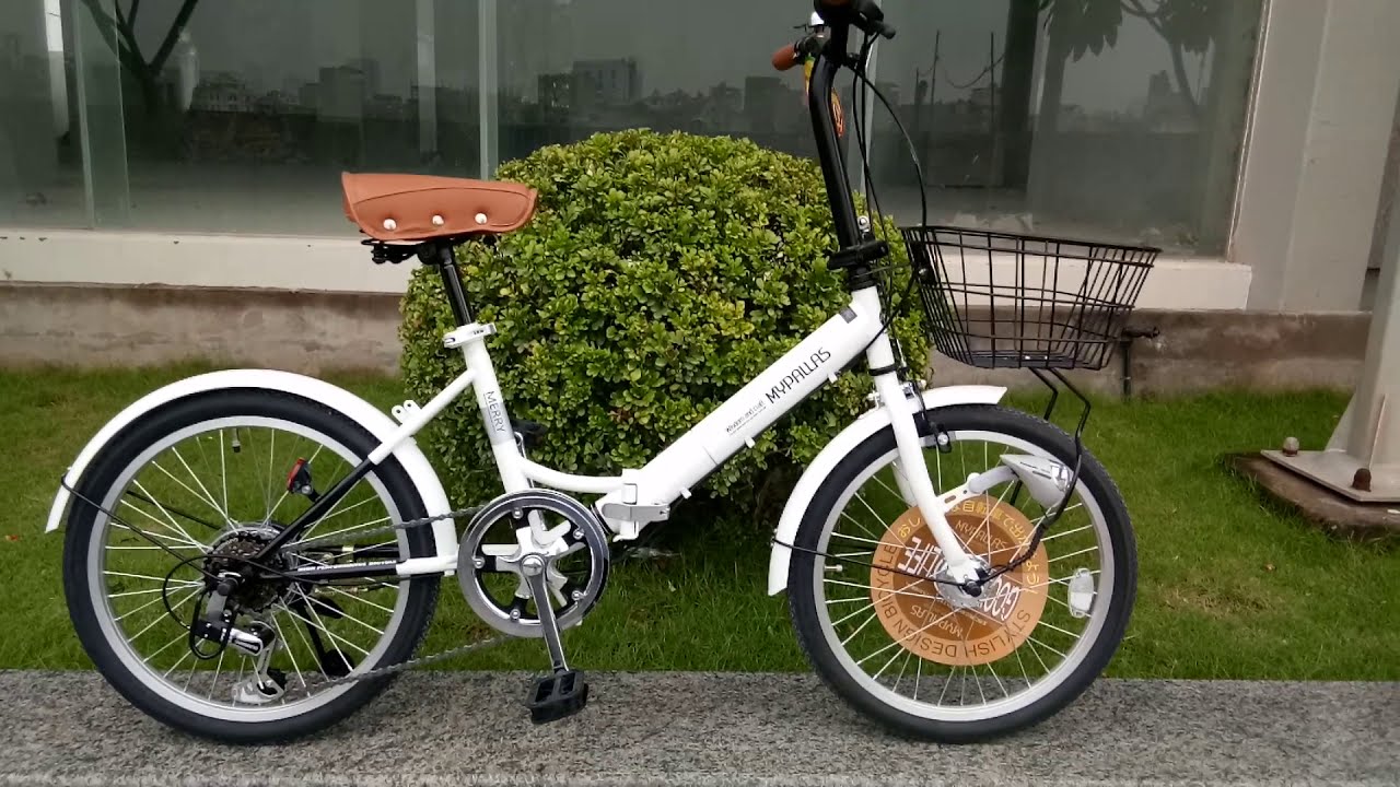khung sườn xe đạp gấp mypalas m204 mery